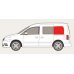 VW Caddy III-IV 2004-2020 Боковое стекло заднее кузовное левое (накладное) BO8412374L SafeGlass (Украина) - Фото №2