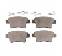 Тормозные колодки задние без датчика Citroen C4 Picasso / Ситроен C4 Пикассо 2006-2013 BP-12343 OPTIMAL (Германия)
