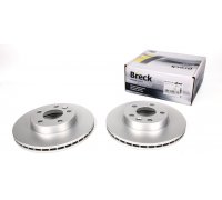 Тормозной диск передний вентилируемый (R15, 280x24mm) VW Transporter T4 90-03 BR354VA100 BRECK (Польша)