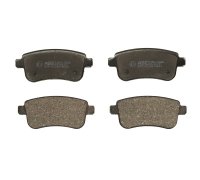 Гальмівні колодки передні (46мм) Renault Megane 3 / Рено Меган 3 2008-2016 C2R013ABE ABE (Польща)