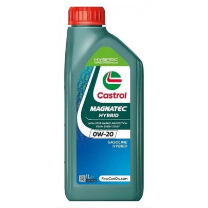 Синтетичне моторне масло 0W20 MAGNATEC HYBRID 1L CS0W20MH1L Castrol (Великобритания)