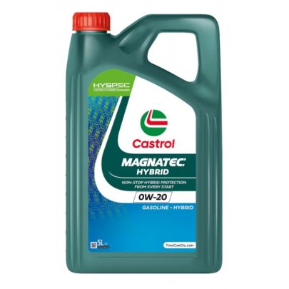 Синтетичне моторне масло 0W20 MAGNATEC HYBRID 5L CS0W20MH5L Castrol (Великобритания)