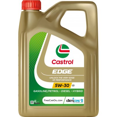 Синтетичне моторне масло 5W30 EDGE 4L (MB 229.31 / MB 229.51 / Renault RN0700 / Renault RN0710 / VW 502.00 / VW 505.00 / VW 505.01) CS5W30EC34L Castrol (Великобритания)