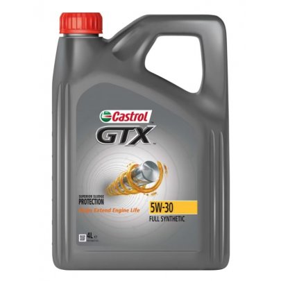 Синтетичне моторне масло 5W30 GTX 4L CS5W30GTX4L Castrol (Великобритания)