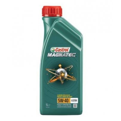 Синтетичне моторне масло 5W40 MAGNATEC 1L (MB 226.5 / MB 229.3 / MB 229.5 / Renault RN0700 / Renault RN0710 / VW 502.00 / VW 505.00) CS5W40MA3/B41L Castrol (Великобритания)