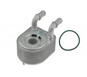 Радіатор масляний / теплообмінник Renault Megane 3 / Рено Меган 3 1.4 (бензин) 2008-2016 CCL-RE-009 NTY (Польща)