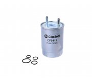 Фильтр топливный Renault Megane 3 / Рено Меган 3 1.5dCi / 1.9dCi / 2.0dCi 2008-2016 CF0418 Castrol (Великобритания)