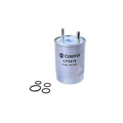 Фильтр топливный Renault Megane 3 / Рено Меган 3 1.5dCi / 1.9dCi / 2.0dCi 2008-2016 CF0418 Castrol (Великобритания)