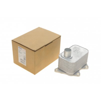 Радіатор масляний / теплообмінник (70x110x65) Volkswagen Passat B6 / Фольксваген Пассат Б6 1.8TSI / 2.0TFSI 2005-2010 CLC185000S MAHLE (Австрія)