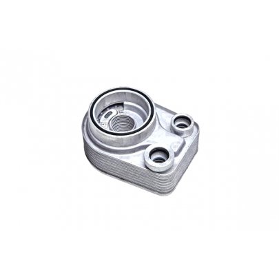 Радиатор масляный / теплообменник (69x95x130) Renault Duster 2 / Рено Дастер 2 1.5dCi 2018-2024 CO7302 BGA (Великобритания)