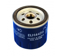 Масляный фильтр (высота: 74мм) Ford Focus 3 / Форд Фокус 3 1.0 EcoBoost 2011-2018 ELH4420 MECAFILTER (Франция)