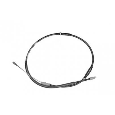 Трос ручника задній (1666мм) Volkswagen Crafter 2006- / Фольксваген Крафтер 2006- 02.35.405 TRUCKTEC (Німеччина)