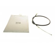 Трос ручника задній (1666мм) Volkswagen Crafter 2006- / Фольксваген Крафтер 2006- 1987482032 BOSCH (Німеччина)