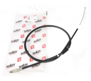 Трос ручника задній (1666мм) Volkswagen Crafter 2006- / Фольксваген Крафтер 2006- 219007 SOLGY (Іспанія)