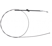 Трос ручника передній (2522мм) Volkswagen Crafter 2006- / Фольксваген Крафтер 2006- K13321 ABS (Нідерланди)