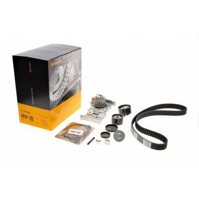 Комплект ГРМ (с помпой) Renault Scenic 3 / Рено Сценик 3 1.6 (бензин) 2008-2016 CT1179WP3 CONTINENTAL (Германия)