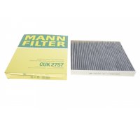 Фильтр салона (угольный) Opel Zafira B / Опель Зафира Б 2005–2015 CUK2757 MANN-FILTER (Германия)