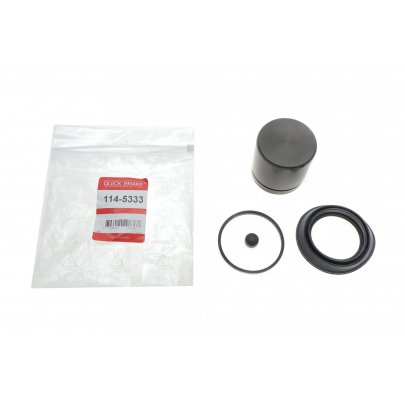 Ремкомплект переднего суппорта (с поршнем, D=57mm) Volkswagen Passat B6 / Фольксваген Пассат Б6 2005-2010 114-5333 QUICK BRAKE (Дания)