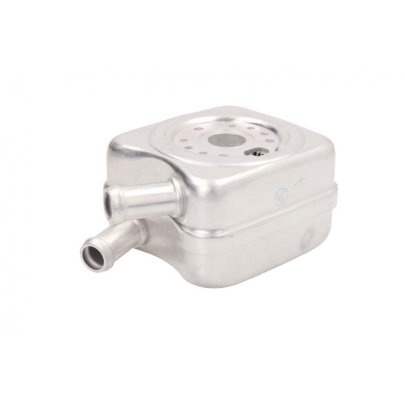 Радіатор масляний / теплообмінник (56x92x92) Volkswagen Passat B6 / Фольксваген Пассат Б6 1.9TDI 2005-2010 D4A009TT THERMOTEC (Польща)