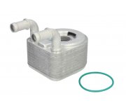 Радиатор масляный / теплообменник Renault Megane 3 / Рено Меган 3 1.4 (бензин) 2008-2016 D4R014TT THERMOTEC (Польша)