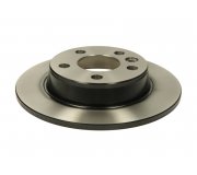 Тормозной диск задний (268x10mm) Volkswagen Sharan / Фольксваген Шаран 1995-2010 DF2777 TRW (Германия)