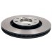 Тормозной диск передний вентилируемый (266x22mm) Peugeot Partner / Citroen Berlingo 1996-2011 DF4184 TRW (Германия) - Фото №2