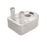 Радиатор масляный / теплообменник (45x96x133мм) Ford Focus 3 / Форд Фокус 3 1.0 (бензин) 2011-2018 T439042 STC (Испания)