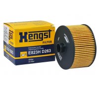 Масляный фильтр Renault Kangoo II / MB Citan 1.2 (бензин) 2008- E823HD263 HENGST (Германия)