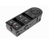 Кнопка склопідйомника спереді зліва (18 контактів) Opel Zafira B / Опель Зафіра Б 2005-2015 EWSPL000 NTY (Польща)