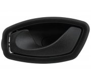 Ручка двери внутренняя левая (черная) Renault Megane 3 / Рено Меган 3 2008-2016 EZC-RE-271 NTY (Польша)