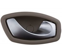 Ручка дверей внутрішня права (хром / коричнева) Renault Megane 3 / Рено Меган 3 2008-2016 EZC-RE-278 NTY (Польща)