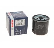 Масляный фильтр (высота 79мм) Renault Scenic 3 / Рено Сценик 3 1.4 (бензин) 2009-2016 F026407176 BOSCH (Германия)
