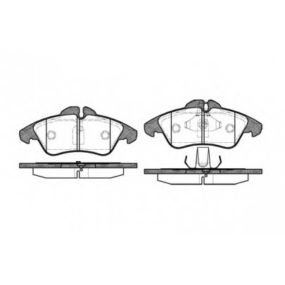 Тормозные колодки передние VW LT 28-35 1996-2006 FBP-1032 FREMAX (Испания)