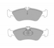 Гальмівні задні колодки (141x50x17мм) MB Sprinter 208-316 1995-2006 FBP-1035 Fremax (Іспанія)
