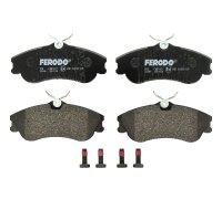 Тормозные колодки передние (до 2002 г.в.) Peugeot Partner / Citroen Berlingo 1996-2002 FDB1477 FERODO (Великобритания)
