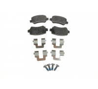 Тормозные колодки задние (TRW) Opel Zafira B / Опель Зафира Б 2005–2015 FDB1521W FERODO (Великобритания)