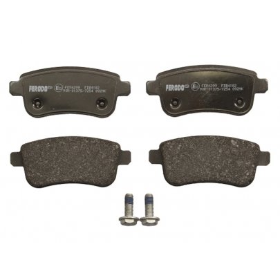 Гальмівні колодки передні (46мм) Renault Megane 3 / Рено Меган 3 2008-2016 FDB4182 FERODO (Велика Британія)