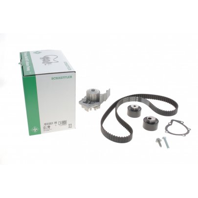 Комплект ГРМ + помпа (141 зубців) Fiat Ducato / Citroen Jumper / Peugeot Boxer 2.0JTD / 2.0HDI 1994-2006 530011130 INA (Німеччина)