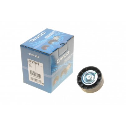 Ролик натягувача ременя генератора (паразитний, 70x25) Fiat Ducato / Peugeot Boxer 2.5D / 2.5DT 1994-2006 APV1026 DAYCO (Італія)