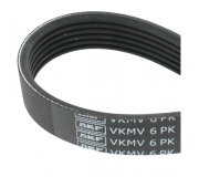 Ремінь генератора (915мм) Citroen Jumper / Peugeot Boxer 2.5D / 2.5TDi / 2.5TD 1994-2006 VKMV6PK915 SKF (Франція)