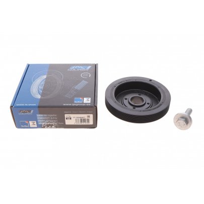 Шків колінвалу (D=156, з болтом) Fiat Ducato / Citroen Jumper / Peugeot Boxer 1.9D / 1.9TD / 1.9DT 1994-2006 17-1006SET IJS (Іспанія)