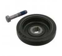 Шків колінвалу (D=156, з болтом) Fiat Ducato / Citroen Jumper / Peugeot Boxer 1.9D / 1.9TD / 1.9DT 1994-2006 33786 FEBI (Німеччина)