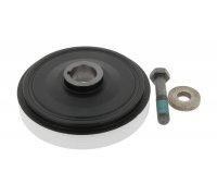 Шків колінвалу (D=156, з болтом) Fiat Ducato / Citroen Jumper / Peugeot Boxer 1.9D / 1.9TD / 1.9DT 1994-2006 80001995 CORTECO (Італія)