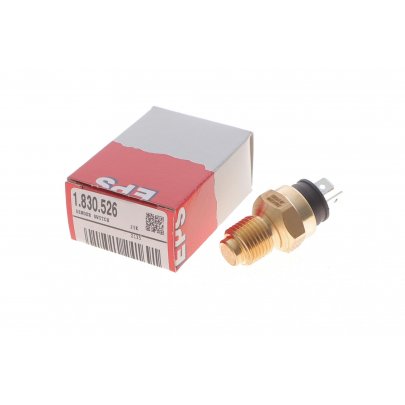 Датчик температуры охлаждающей жидкости (2 контакта, черный) Fiat Ducato / Citroen Jumper / Peugeot Boxer 1994-2006 1830526 EPS (Италия)