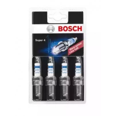 Свеча зажигания (4шт) Fiat Ducato / Citroen Jumper / Peugeot Boxer 2.0 (бензин) 1994-2006 0242232801 BOSCH (Гермaния)