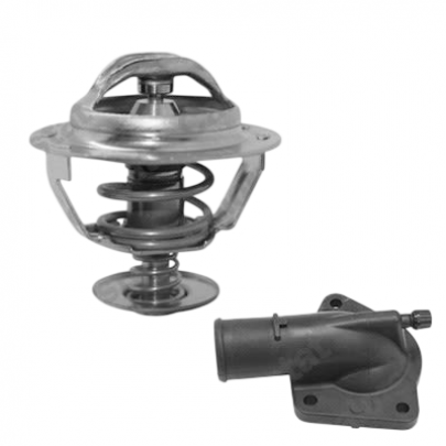 Термостат (83°C, з ущільнювачем, + фланець) Fiat Ducato / Citroen Jumper / Peugeot Boxer 1.9D / 1.9TD / 1.9DT 1994-2006 THK513040.83J VERNET (Франція)