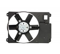 Вентилятор радіатора (з корпусом, D=305) Fiat Ducato / Citroen Jumper / Peugeot Boxer 1994-2006 47351 NRF (Нідерланди)