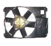 Вентилятор радіатора (з корпусом, D=305) Fiat Ducato / Citroen Jumper / Peugeot Boxer 1994-2006 CN7541 AVA (Нідерланди)