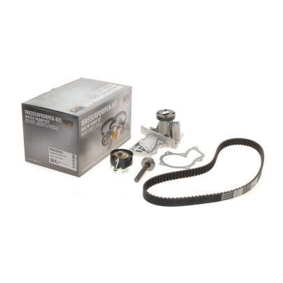 Комплект ГРМ + помпа Ford Focus 3 / Форд Фокус 3 1.6 (бензин) 2011-2018 PK02551 HEPU (Германия)