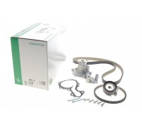 Комплект ГРМ (+ помпа, 16x116) Ford Focus 3 / Форд Фокус 3 1.0 (бензин) 2011-2018 530084130 INA (Германия)